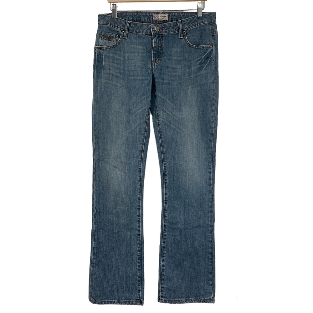 Houston Twenty X -boot cut slim fit jean, embellished Size 11/12 - 34 inseam